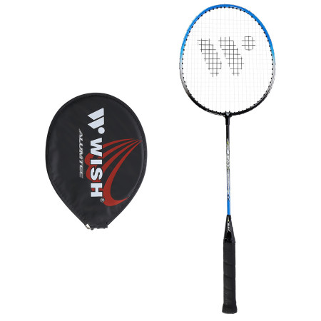 Badmintonová raketa WISH Steeltec 216, modro/černá